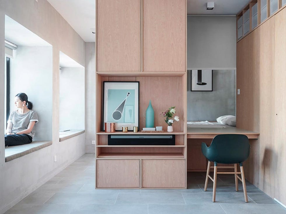 Room, Furniture, Interior design, Property, Floor, Building, Tile, House, Architecture, Table, 
