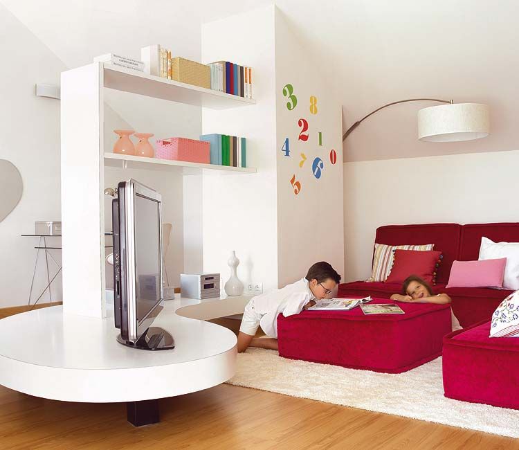 Organiza la zona del televisor Organiza la zona del televisor