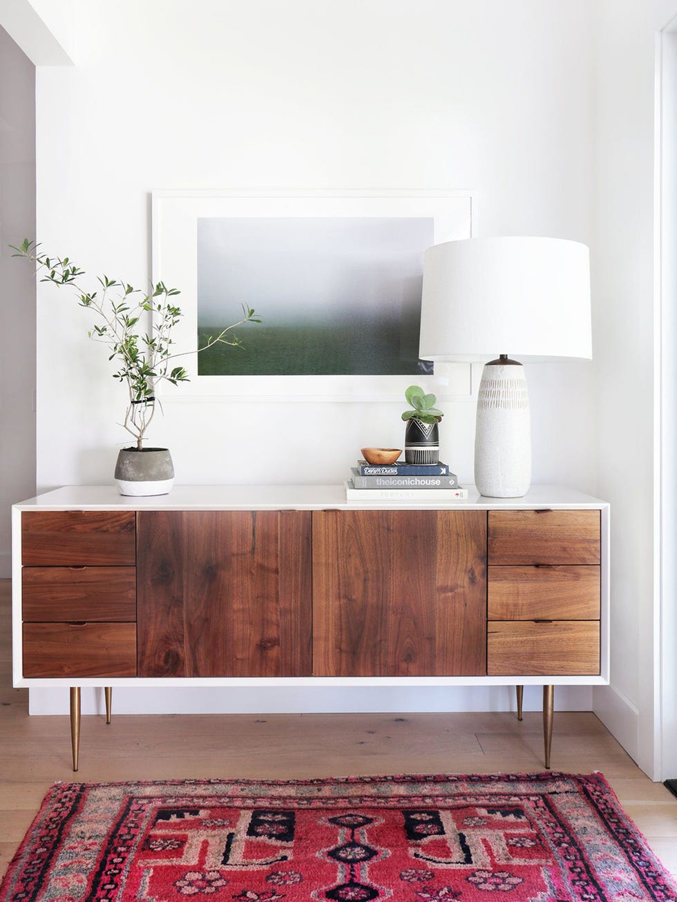 Furniture, Room, Chest of drawers, Interior design, Sideboard, Shelf, Table, Floor, Property, Drawer, 
