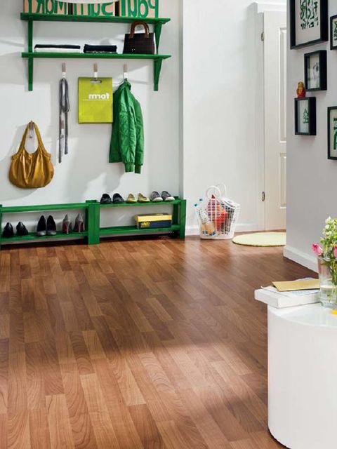Wood, Green, Floor, Flooring, Room, Wood flooring, Laminate flooring, Hardwood, Flowerpot, Picture frame, 