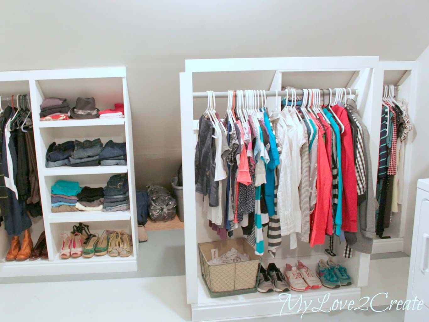 Clothes hanger, Closet, Room, Furniture, Boutique, Shelf, Wardrobe, Shoe, 