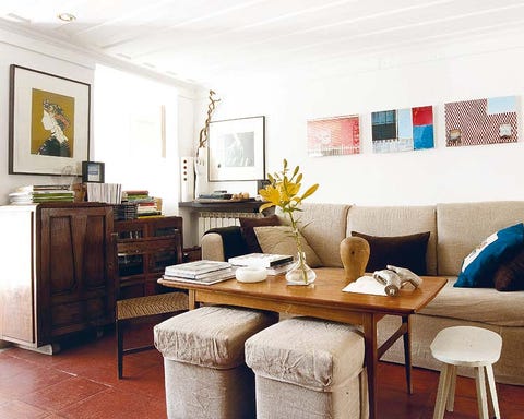 Room, Interior design, Furniture, Table, Interior design, Cabinetry, Drawer, Picture frame, Linens, Home accessories, 
