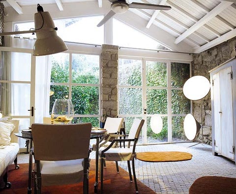 Wood, Lighting, Room, Interior design, Floor, Property, Flooring, Ceiling, Furniture, Table, 