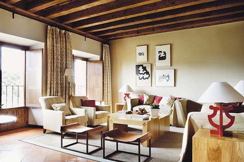 Room, Interior design, Floor, Wood, Living room, Ceiling, Furniture, Wall, Couch, Home, 