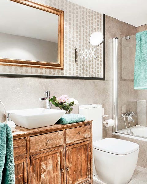Plumbing fixture, Room, Green, Interior design, Bathroom sink, Architecture, Property, Wall, Tap, Tile, 
