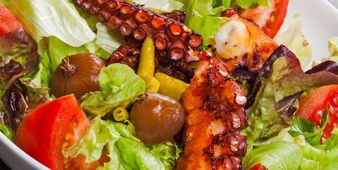 Dish, Food, Cuisine, Salad, Ingredient, Meat, Caesar salad, Produce, Lettuce, Recipe, Dish, Food, Cuisine, Salad, Ingredient, Meat, Caesar salad, Produce, Lettuce, Recipe,