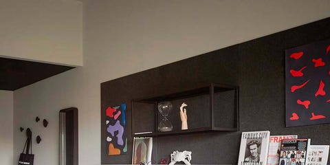 Room, Interior design, Display device, Wall, Drawer, Furniture, Floor, Flooring, Computer keyboard, Table, Room, Interior design, Display device, Wall, Drawer, Furniture, Floor, Flooring, Computer keyboard, Table,