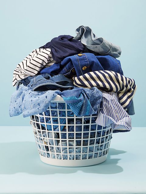 Blue, Storage basket, Basket, Textile, Denim, Present, Blue and white porcelain, Laundry, Gift basket, Pattern, 