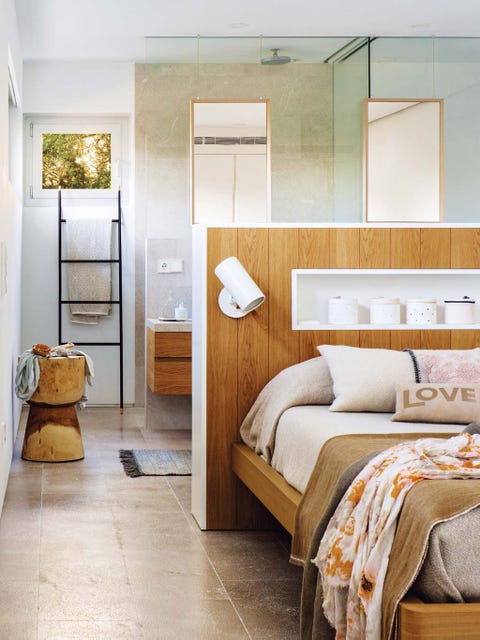 Furniture, Bedroom, Room, Bed, Interior design, Floor, Property, Ceiling, Bed sheet, Building, 