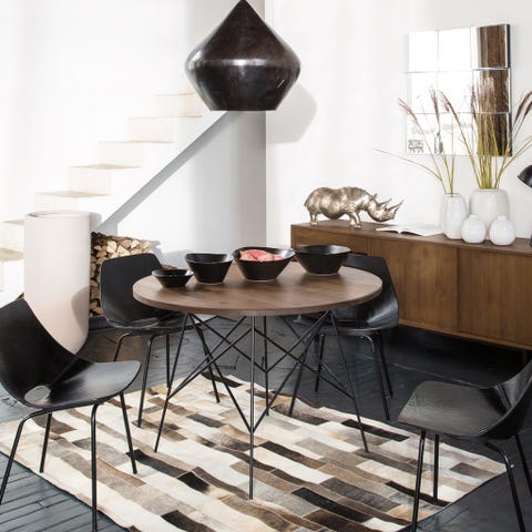 Room, Floor, Table, Flowerpot, Furniture, Interior design, Coffee table, Cone, Grey, Interior design, 