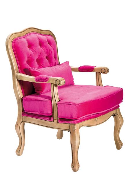 Magenta, Furniture, Pink, Chair, Purple, Maroon, Armrest, Velvet, Futon pad, 