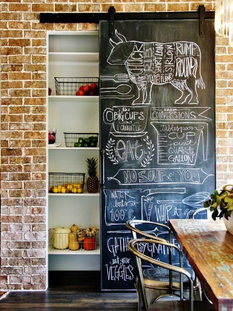 Wall, Shelving, Shelf, Furniture, Blackboard, Handwriting, Dishware, Plywood, Chalk, Display case, 