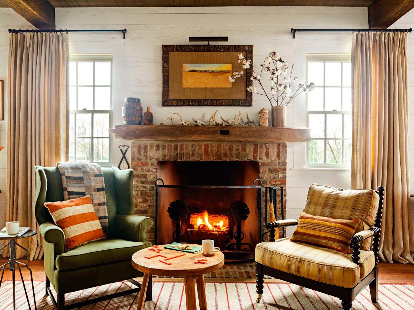 Wood, Room, Interior design, Brown, Hearth, Property, Floor, Home, Living room, Hardwood, 