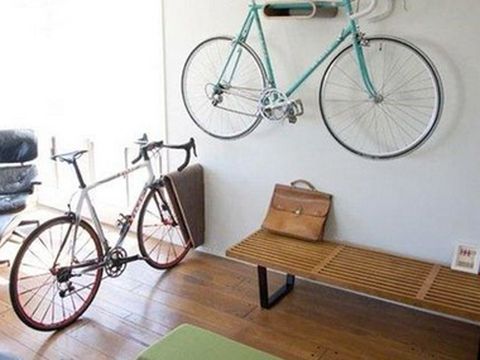 soportes para bicicletas, de pared para colgar en horizontal o vertical