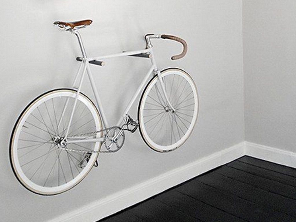 Contradecir lona Componer 40 ideas para guardar la bici dentro de casa