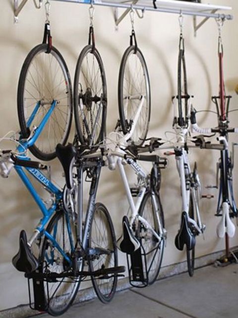 Contradecir lona Componer 40 ideas para guardar la bici dentro de casa