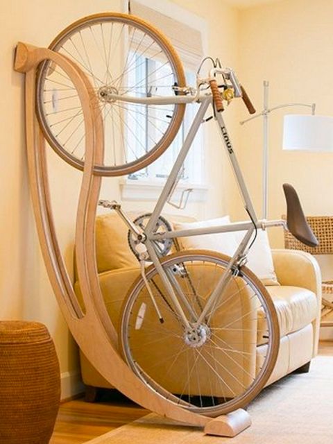 Punto de exclamación tonto Prohibir 40 ideas para guardar la bici dentro de casa
