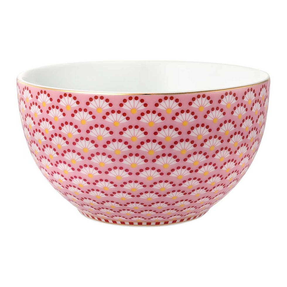 Bowl, Pink, Tableware, Porcelain, Ceramic, Teacup, Dishware, Mixing bowl, Beige, Magenta, 