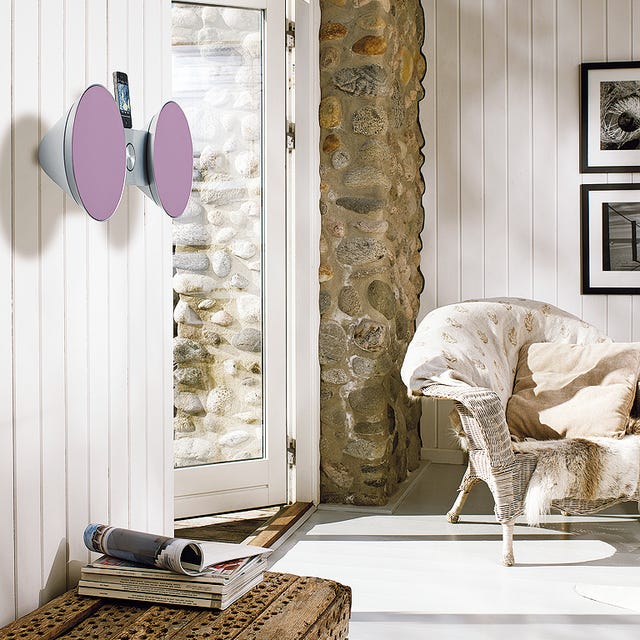 Room, Interior design, Wall, Floor, Flooring, Interior design, Lavender, Picture frame, Wallpaper, Window treatment, 