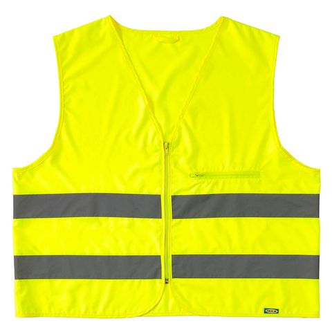 Clothing, Yellow, High-visibility clothing, Personal protective equipment, Outerwear, Vest, Lifejacket, 