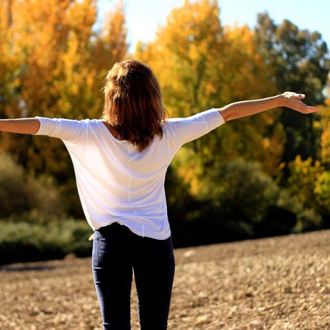People in nature, Arm, Shoulder, Standing, Happy, Fun, Joint, Sunlight, Photography, Tree, 