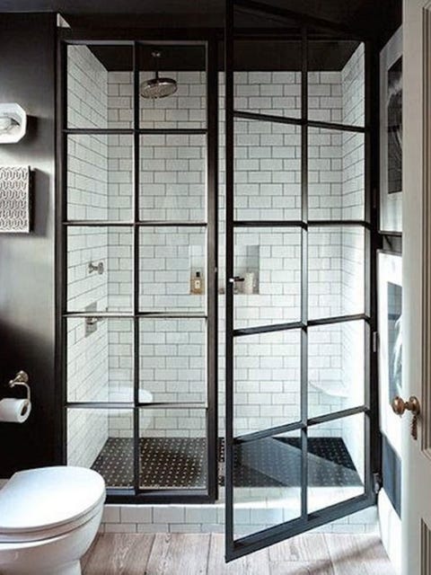 Architecture, Glass, Floor, Property, Interior design, Flooring, Plumbing fixture, Toilet seat, Toilet, Tile, 