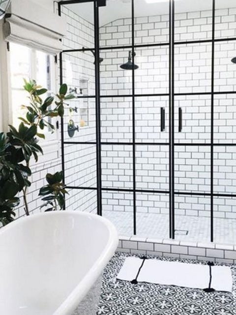 Wall, Tile, Glass, Fixture, Plumbing fixture, Plumbing, Parallel, Composite material, Bathroom, Rectangle, 