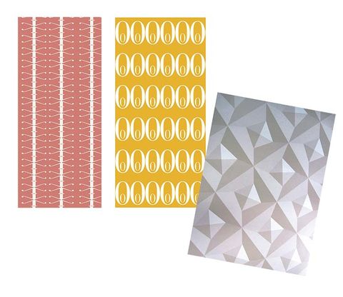 Pattern, Colorfulness, Peach, Rectangle, Paper product, Design, Paper, Triangle, Pattern, Creative arts, 