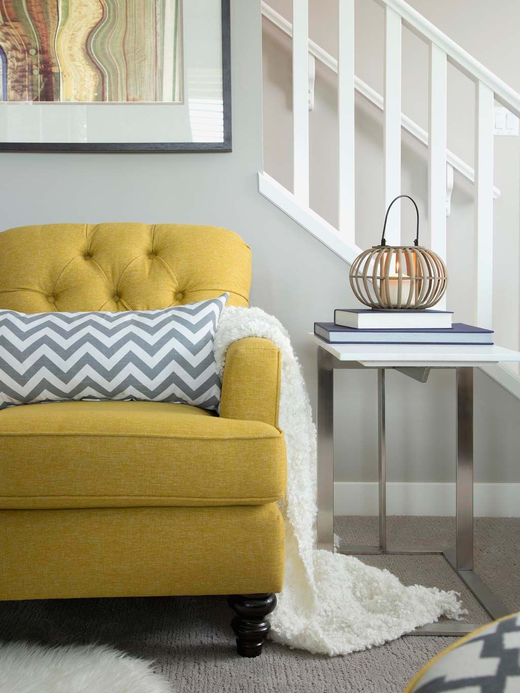 Furniture, Yellow, Couch, Room, Living room, Interior design, Table, Orange, studio couch, Sofa bed, 