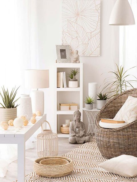 White, Furniture, Room, Interior design, Living room, Table, Home, Shelf, Floor, Coffee table, 