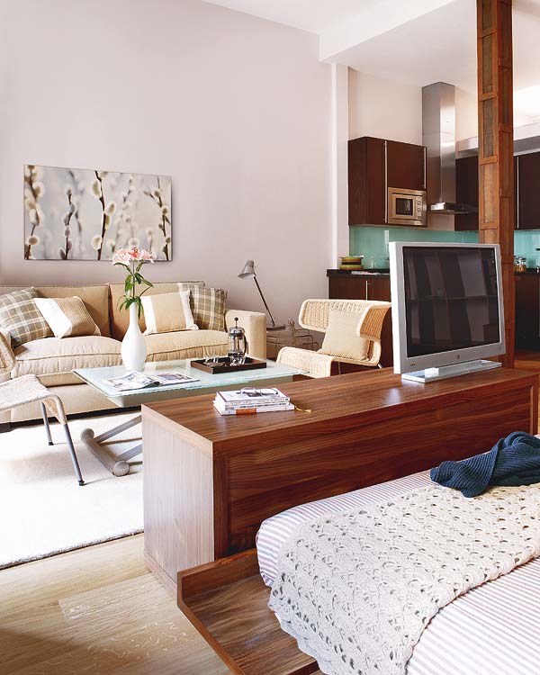 Furniture, Room, Living room, Interior design, Property, Building, Wall, Table, Floor, Bedroom, 