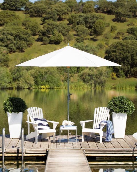 Furniture, Chair, Outdoor furniture, Shade, Garden, Outdoor table, Gazebo, Outdoor structure, Reservoir, Landscaping, 