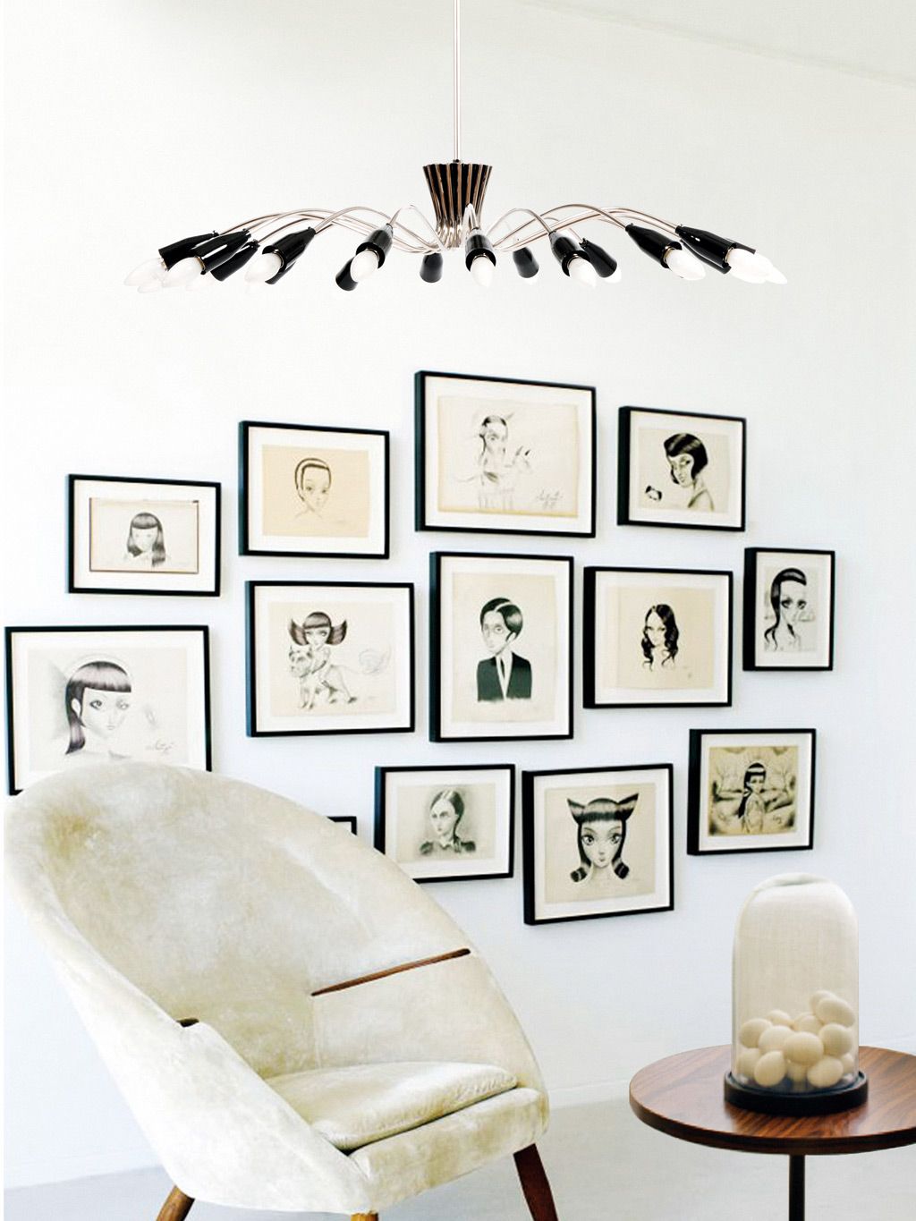 muy agradable molino Grifo 35 Ideas para decorar las paredes con cuadros y fotografías