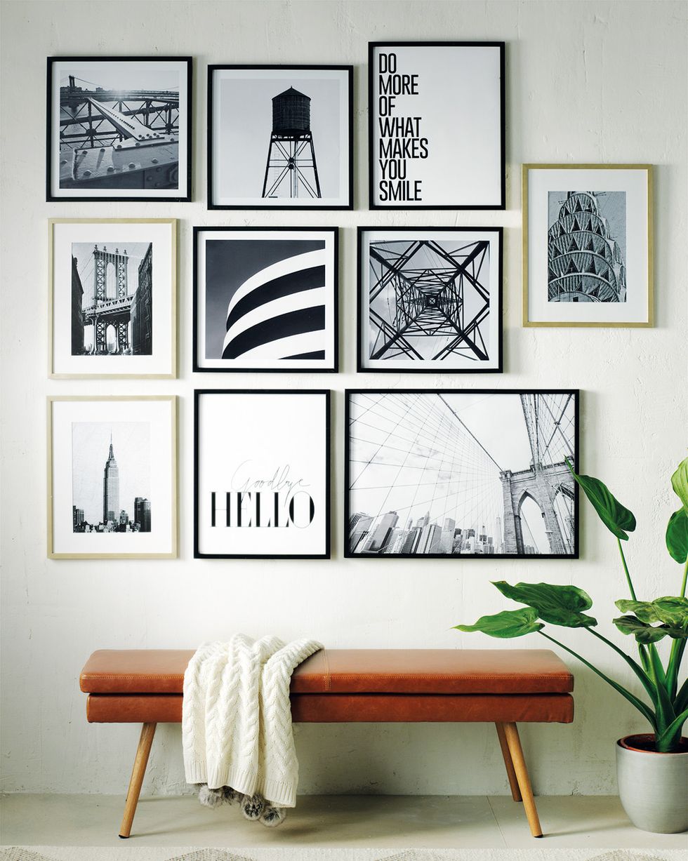 Marco de fotos de pared, marco de fotos de madera, marco de fotos para  decoración de pared, juego de 15 marcos de fotos blancos y marcos de fotos