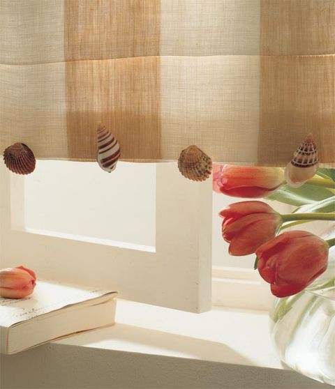 Interior design, Room, Interior design, Flowering plant, Still life photography, Peach, Window treatment, Window covering, Artificial flower, Natural material, 