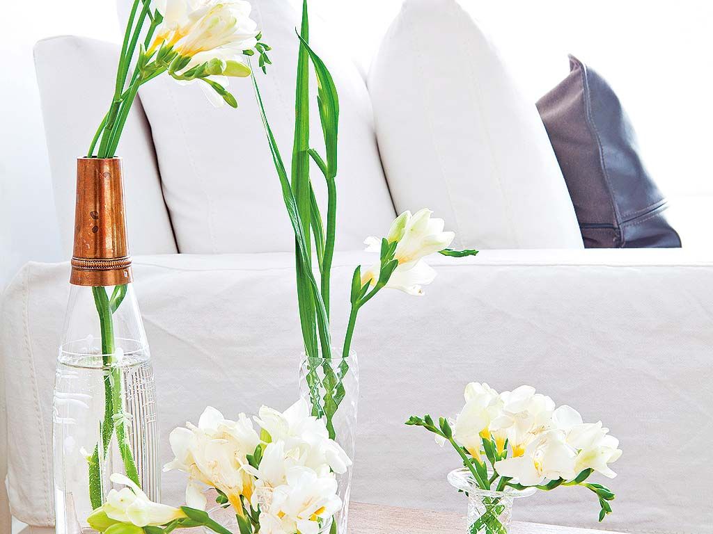 12 ideas para decorar tu casa con flores