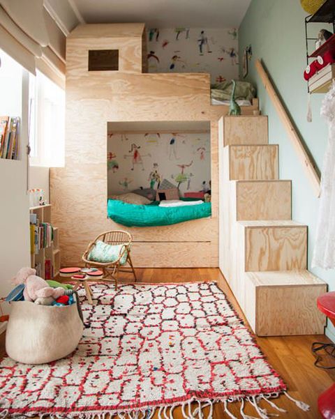 dirigir volumen en un día festivo 35 Dormitorios infantiles: ideas para decorarlos