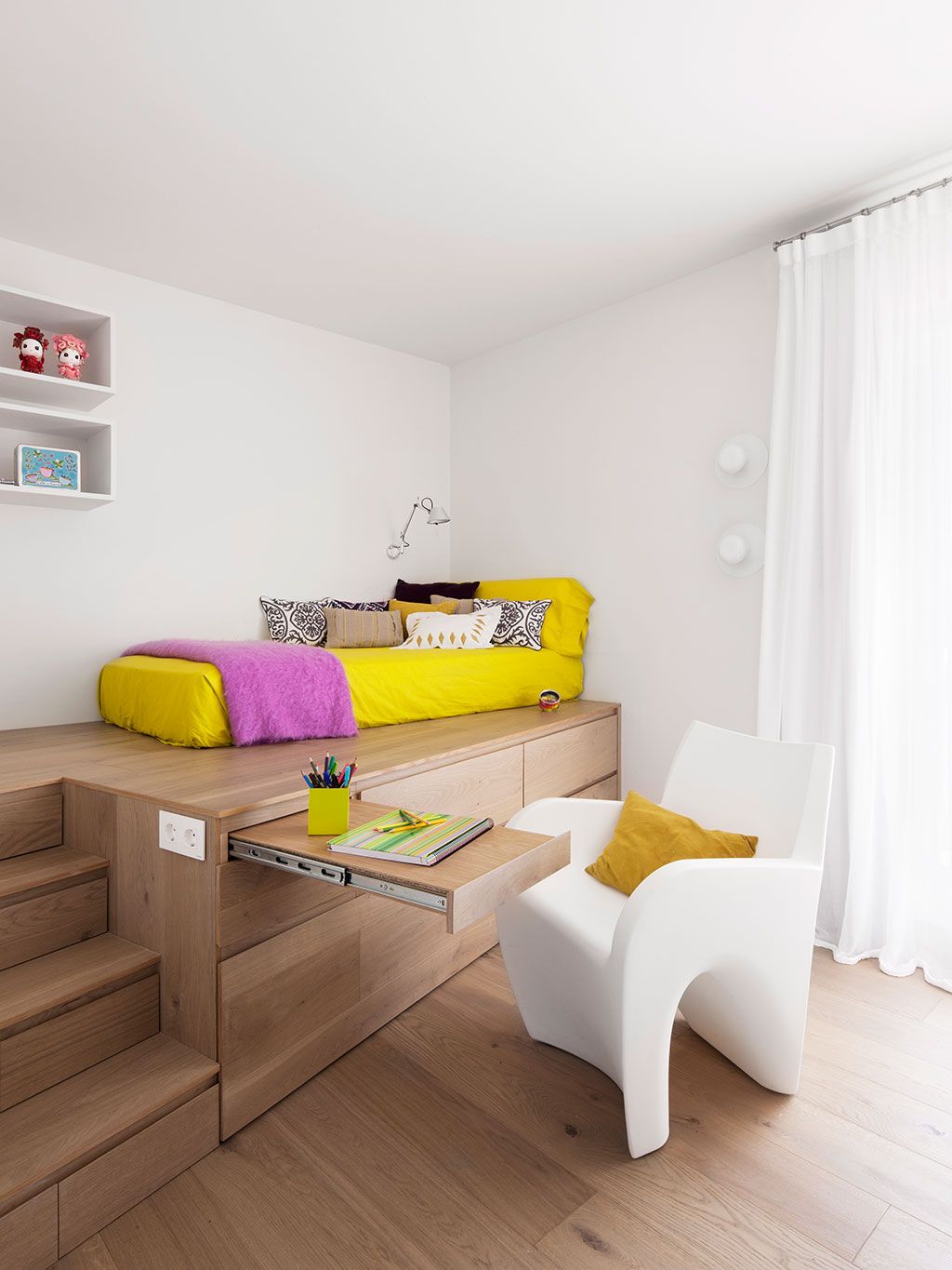 raqueta Laboratorio tanto 30 Dormitorios infantiles: ideas para decorarlos