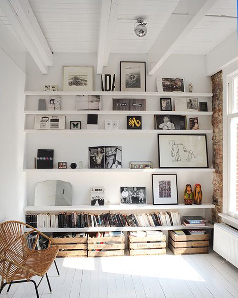 5 ideas para tu librería blanca y madera ⋆ El Rincón del Arte