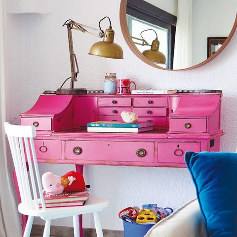 Room, Product, Interior design, Drawer, Furniture, Red, Pink, Chest of drawers, Wall, Cabinetry, 