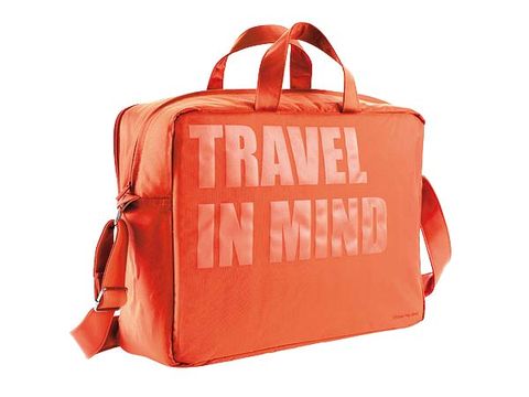 Product, Red, Orange, Bag, Font, Luggage and bags, Travel, Coquelicot, Shoulder bag, Baggage, 