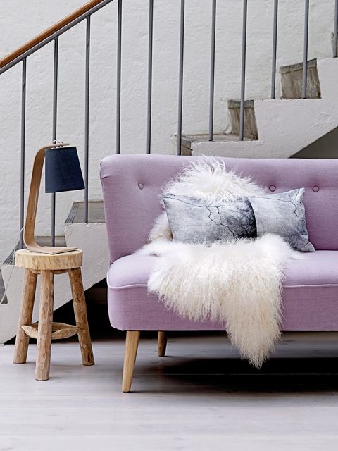 Wood, Furniture, Purple, Lavender, Grey, Hardwood, Natural material, Beige, Violet, Cushion, 
