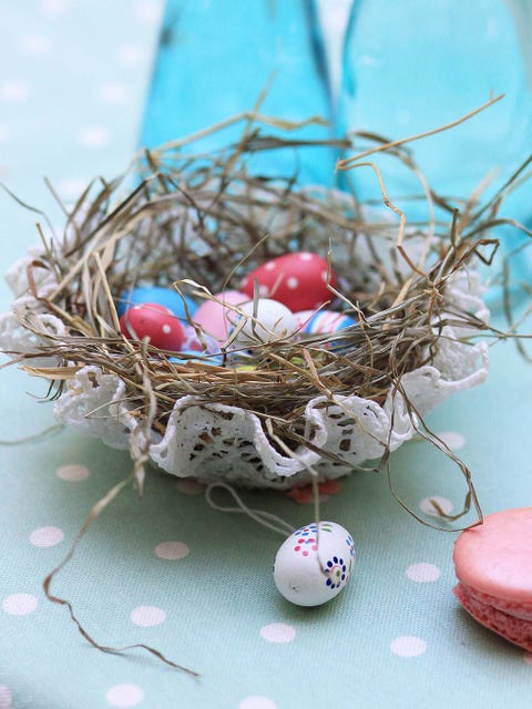 Bird nest, Nest, Egg, Easter egg, Easter, Egg, Twig, Branch, Food, Holiday, 