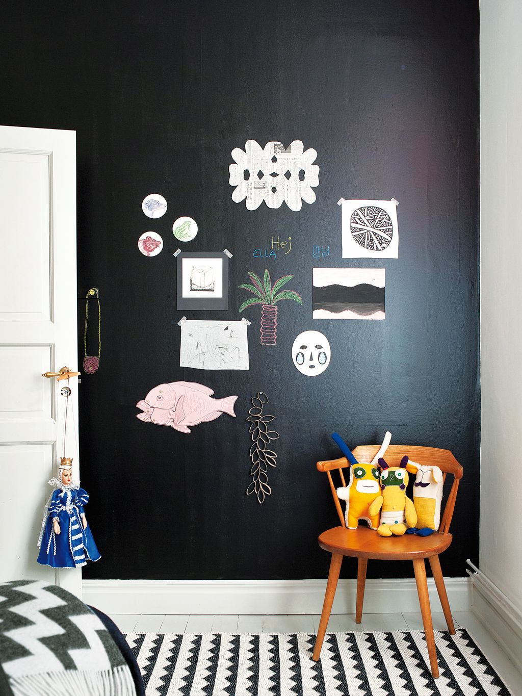 Ideas de decoración para pintar tu casa con pintura de pizarra - Foto 1
