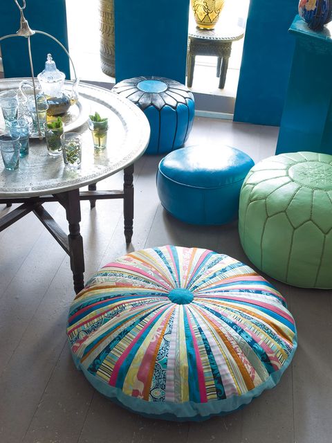 Blue, Table, Interior design, Glass, Turquoise, Colorfulness, Drinkware, World, Teal, Aqua, 