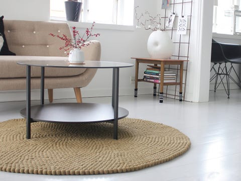 Floor, Room, Interior design, Flooring, Table, Furniture, Interior design, Home, Coffee table, Grey, 