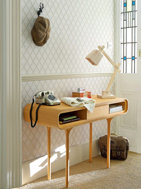 Furniture, Desk, Table, Room, Shelf, Writing desk, Interior design, Dresser, Computer desk, Changing table, 