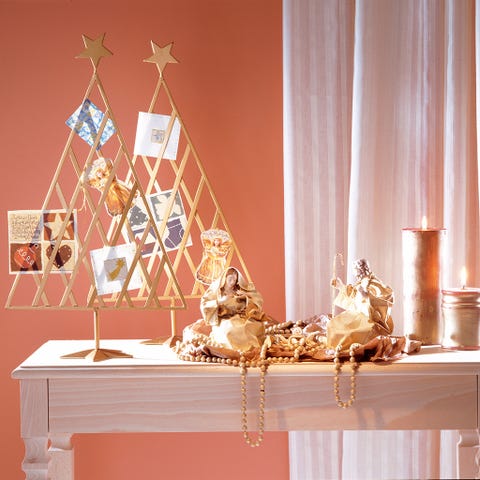 Decorar con tarjetas de Navidad