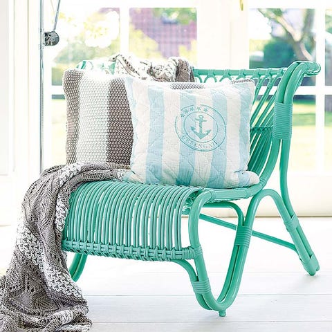 Green, Textile, Teal, Turquoise, Aqua, Linens, Cushion, Creative arts, Armrest, Throw pillow, 