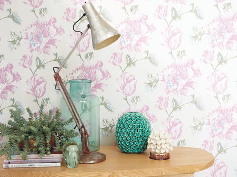 Pink, Table, Art, Purple, Teal, Lavender, Interior design, Aqua, Turquoise, Artwork, 